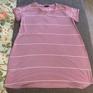 Cotton On Striped T-shirt Dress, Size L